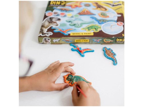 Totum: Gipszkiöntő dínó