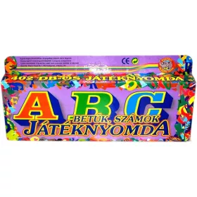 ABC játéknyomda betûkkel és számokkal