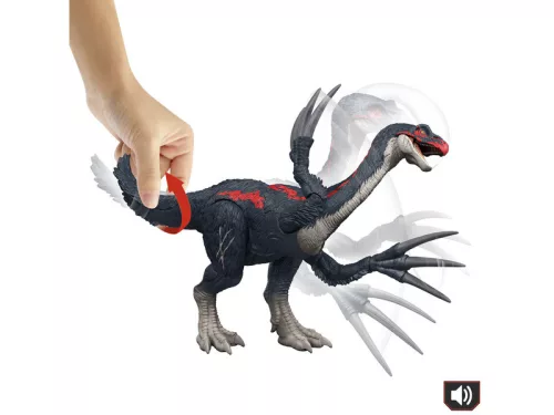 Jurassic World kolosszális támadó Therizinosaurus
