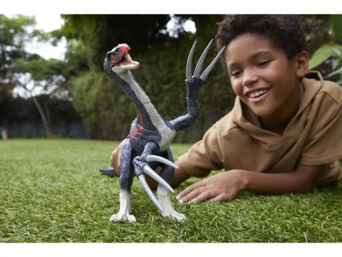 Jurassic World kolosszális támadó Therizinosaurus