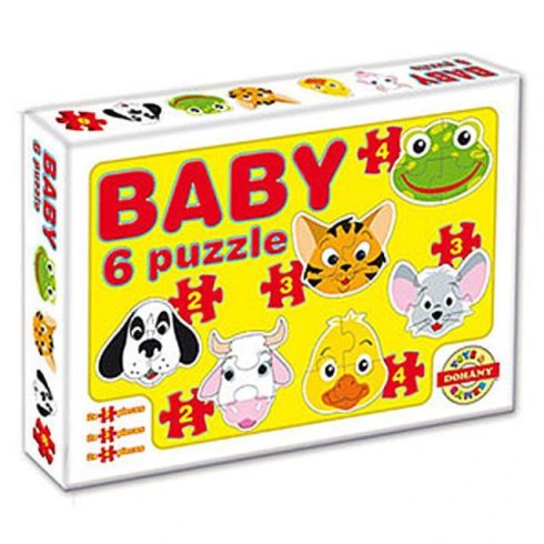 Baby Puzzle háziállatok - Dorex