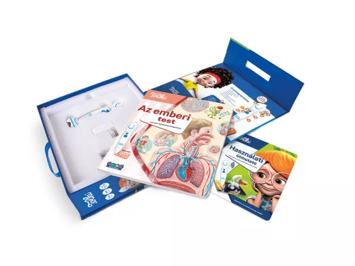 Tolki- Az emberi test szett (könyv+toll)