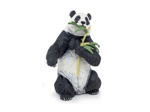 Panda bambusszal