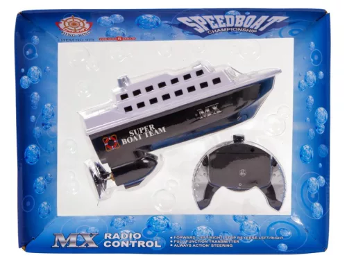 Távirányítós jacht