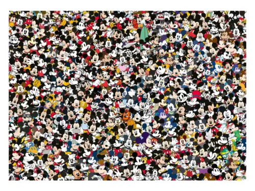 Puzzle 1000 db - Challenge Mickey