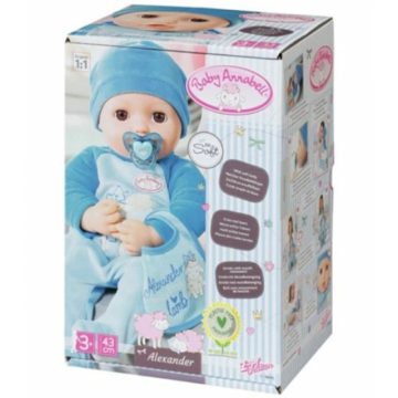 Baby Annabell - Alexander interaktív baba 43 cm-es