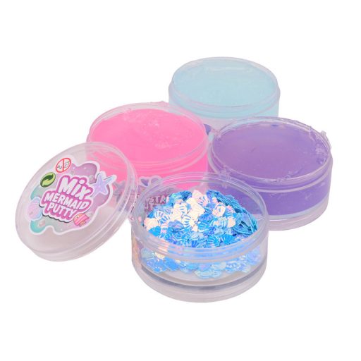 3 színű sellő kristály putty