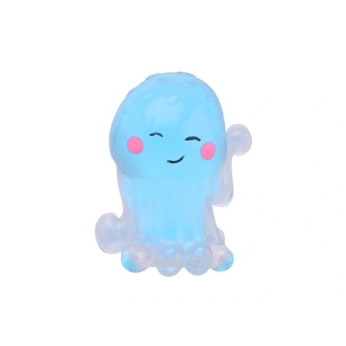Átlátszó stresszoldó polip, 4 szín