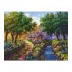 Puzzle 1500 db - Ház a folyónál