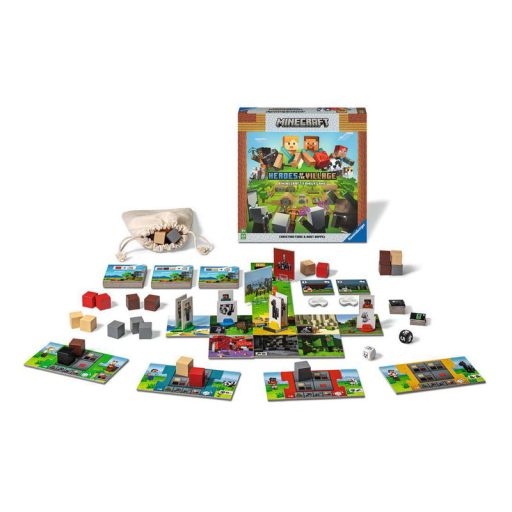 Ravensburger: Társasjáték - Minecraft Heroes of the village