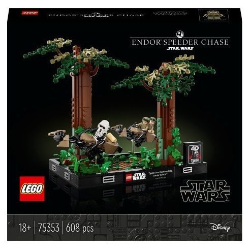 LEGO Star Wars  - Endor sikló üldözés dioráma - 75353