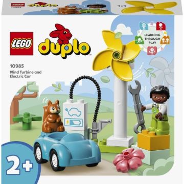 LEGO DUPLO Town - Szélturbina és elektromos autó - 10985