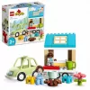 LEGO DUPLO Town - Családi ház kerekeken - 10986