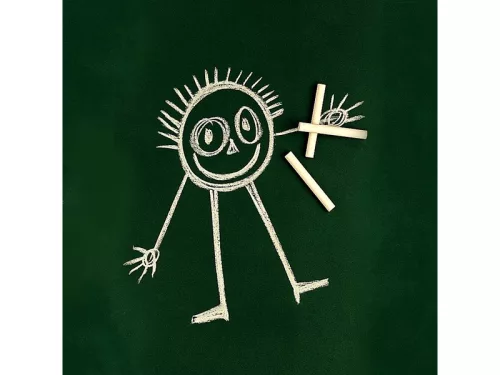 SES táblakréta 12 darabos készlet - fehér