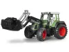 John Deere 6920 traktor homlokrakodóval