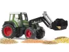 John Deere 6920 traktor homlokrakodóval