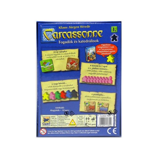 Carcassonne fogadók és katedrálisok kiegészítõ