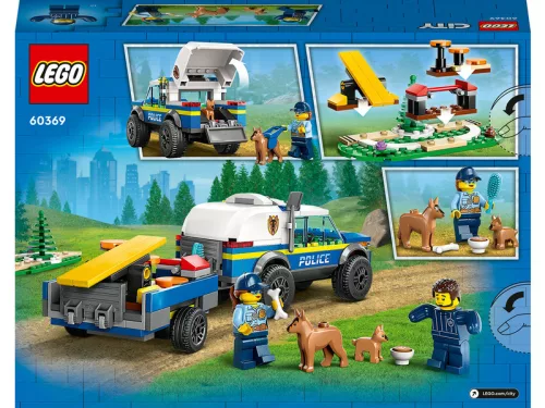 LEGO City - Rendőrségi kutyakiképző központ - 60369