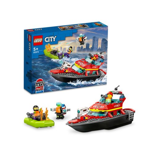 LEGO City - Tűzoltóhajó - 60373