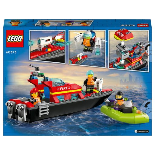 LEGO City - Tűzoltóhajó - 60373