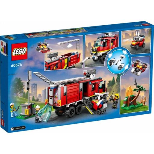 LEGO City - Tűzvédelmi teherautó - 60374