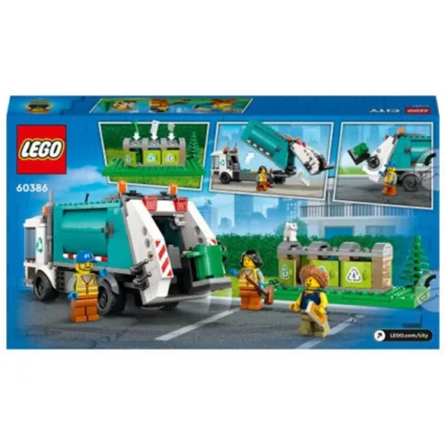 LEGO City - Szelektív kukásautó - 60386