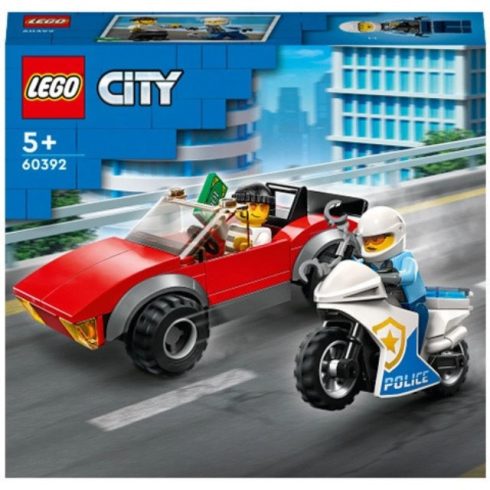 LEGO City - Rendőrségi motoros autós üldözés - 60392