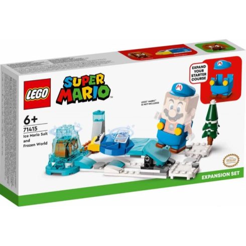 LEGO Super Mario - Ice Mario és befagyott világ kiegészítő szett-2023