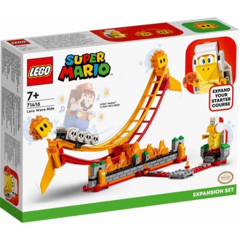 LEGO Super Mario - Lávahullám-lovaglás kiegészítő szett - 71416