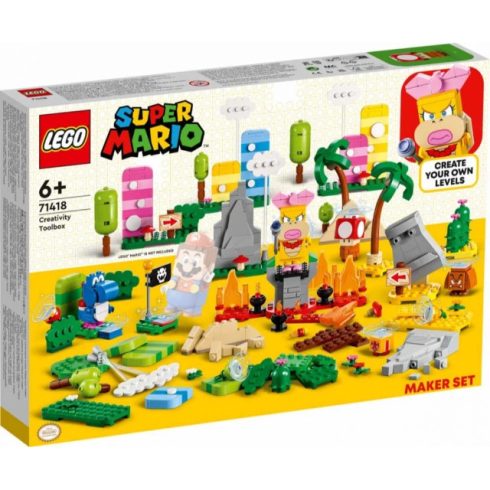 LEGO Super Mario - Kreatív építés készítő szett - 71418