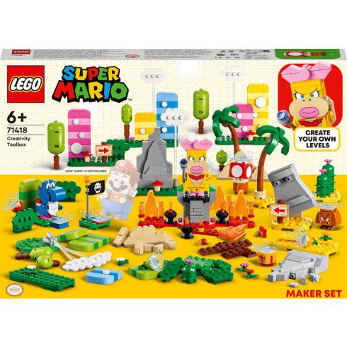 LEGO Super Mario - Kreatív építés készítő szett - 71418