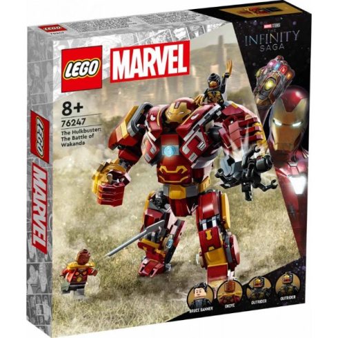 LEGO Super Heroes - Hulkbuster: Wakanda csatája - 76247