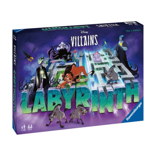 Társasjáték- Disney Gazemberek Labirintus