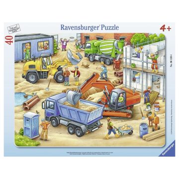 Ravensburger Nagy munkagépek 40 darabos puzzle