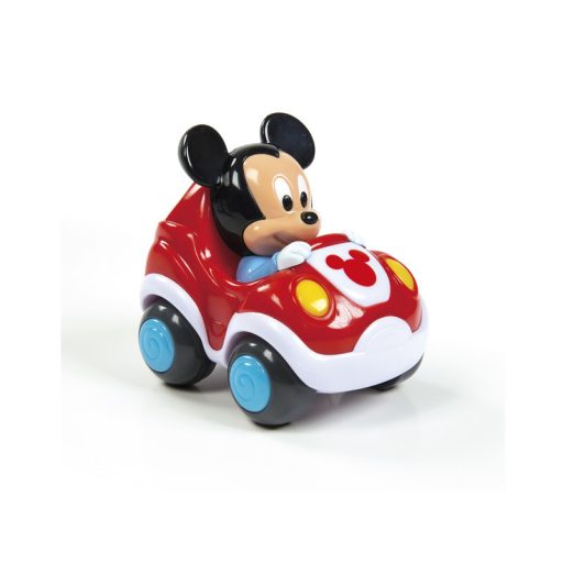 Disney Mickey/Minnie Hátrahúzós Kisautó Babáknak