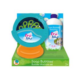 FruBlu - Buborékfújó gép 0,4 liter folyadékkal