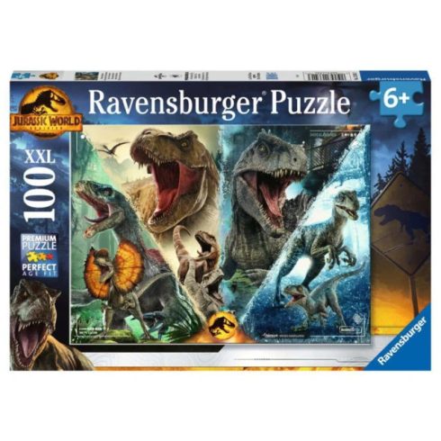 Ravensburger Puzzle 100 db - Jurassic world