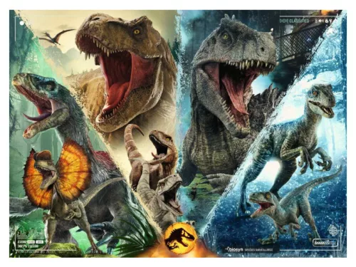 Ravensburger Puzzle 100 db - Jurassic world