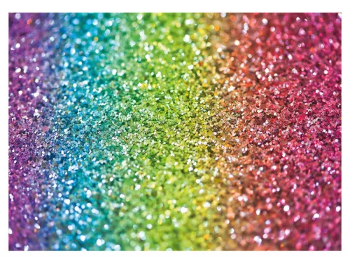 Ravensburger Puzzle 1000 db - Challenge Glitter
