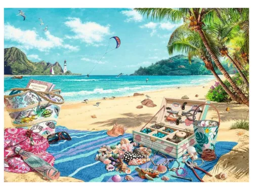Ravensburger Puzzle 1000 db - Kagyló gyűjtő