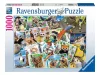 Ravensburger puzzle 1000 db-os – A traveler’s animal journal