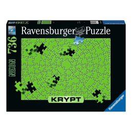 Puzzle 736 db - Krypt Neon zöld