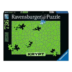 Puzzle 736 db - Krypt Neon zöld