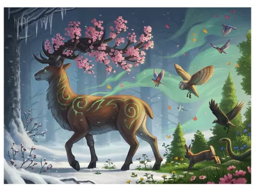 Ravensburger Puzzle 1000 db - A tavasz hírnökei
