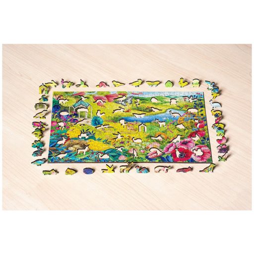 Puzzle 500 db - Vadregényes kert