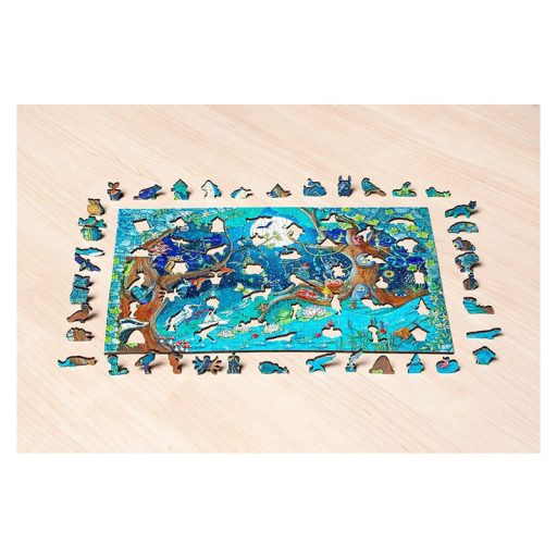 Puzzle 500 db - Fantázia erdő