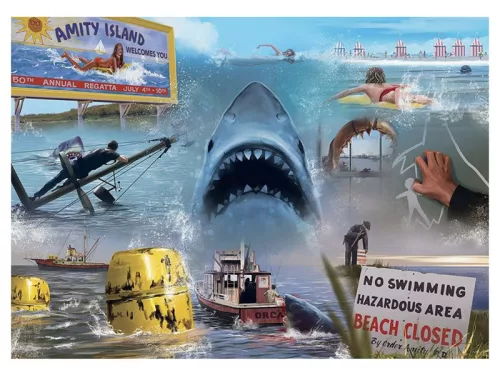 Puzzle 1000 db - Állkapcsok