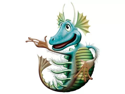 Aqua Dragons vízalatti világ díszdobozban