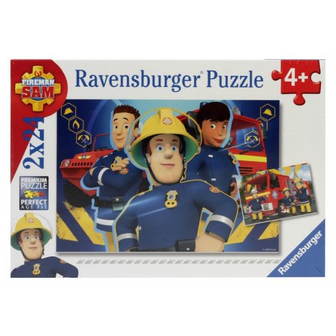 Ravensburger: Sam a tűzoltó 2 x 24 darabos puzzle