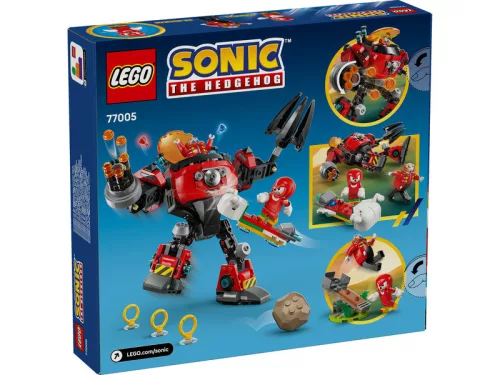 LEGO Sonic 77005 Knuckles vs. Dr. Eggman egg crusher robotja